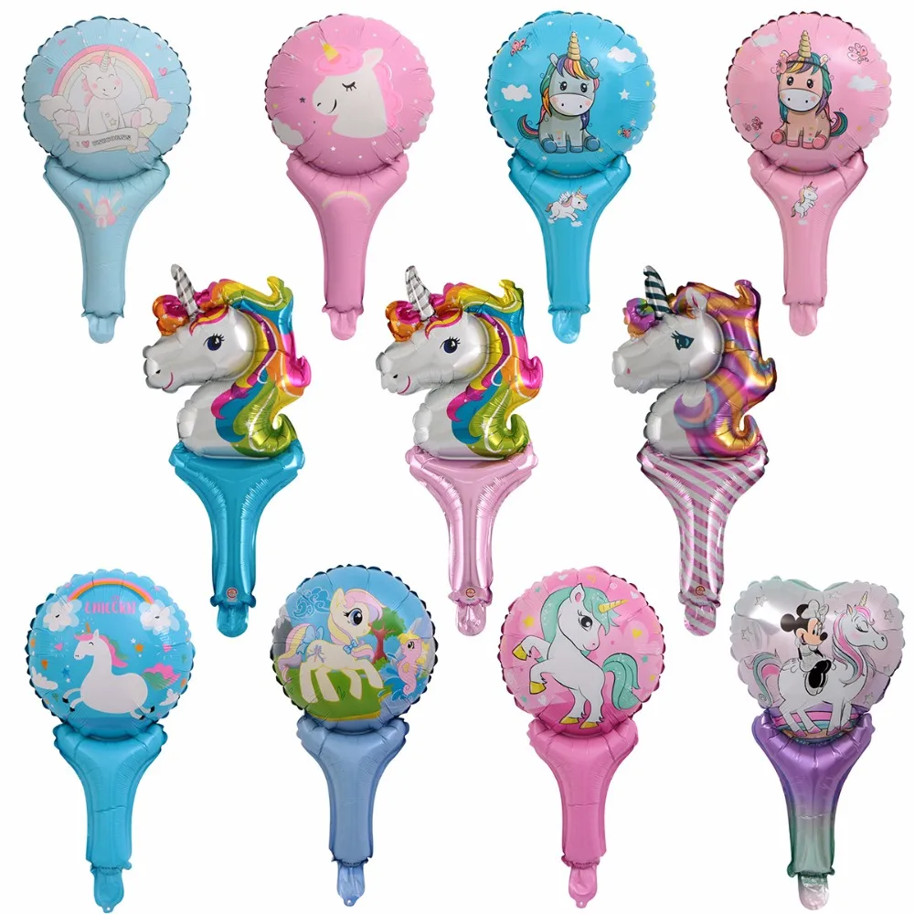 Лот Мини голова животного алюминиевый воздушный шар детские праздничные