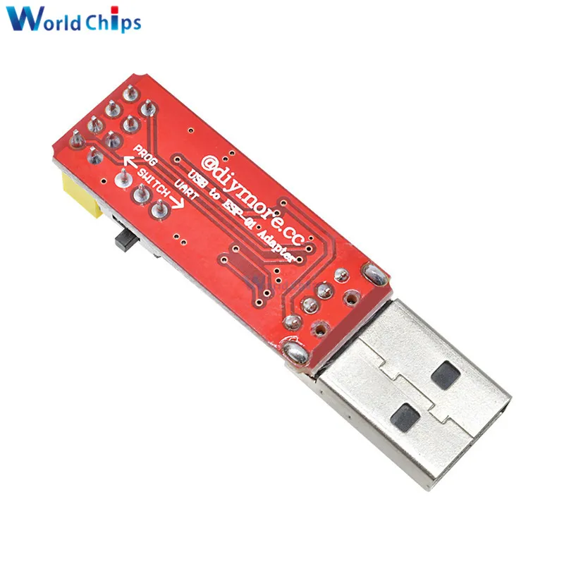 3,3 В USB к ESP8266 ESP-01 ESP-01S Wi-Fi адаптер модуль с CH340G USB к ttl драйвер последовательный беспроводной Wifi модуль для Arduino