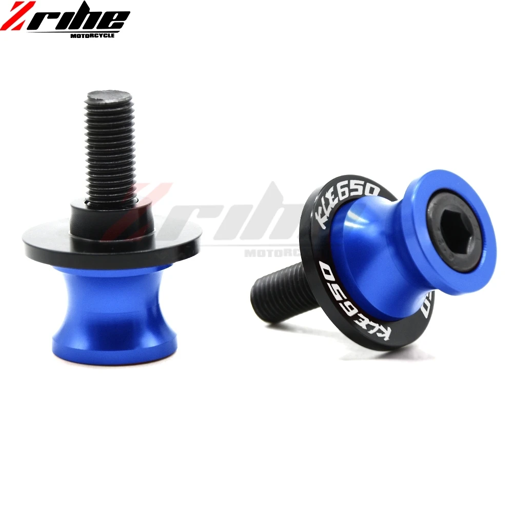 Для Kawasaki KLE650 KLE 650 2007 08 09 10 11 12 13 2014 мм ЧПУ мотоцикл маятниковая Ползунки Катушки