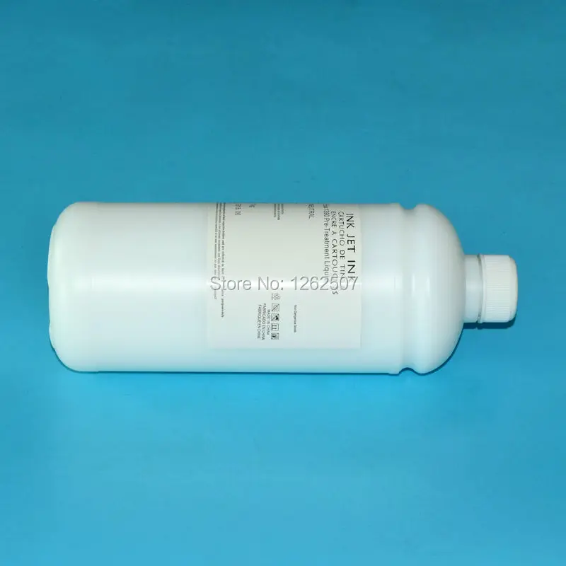 1000 мл с белыми чернилами по предварительной обработки жидкость для Epson DX5 F186000 F187000