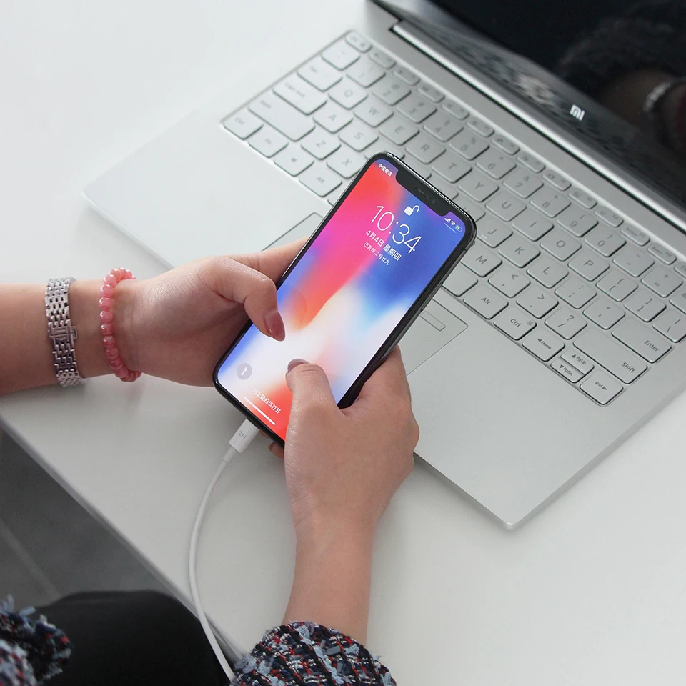 Сертифицированный кабель ZMI AL870 MFI для быстрой зарядки от TYPE-C до L для Apple iOS, кабель Lightning для iPhone+ кабель для передачи данных для iPad, кабель для зарядки