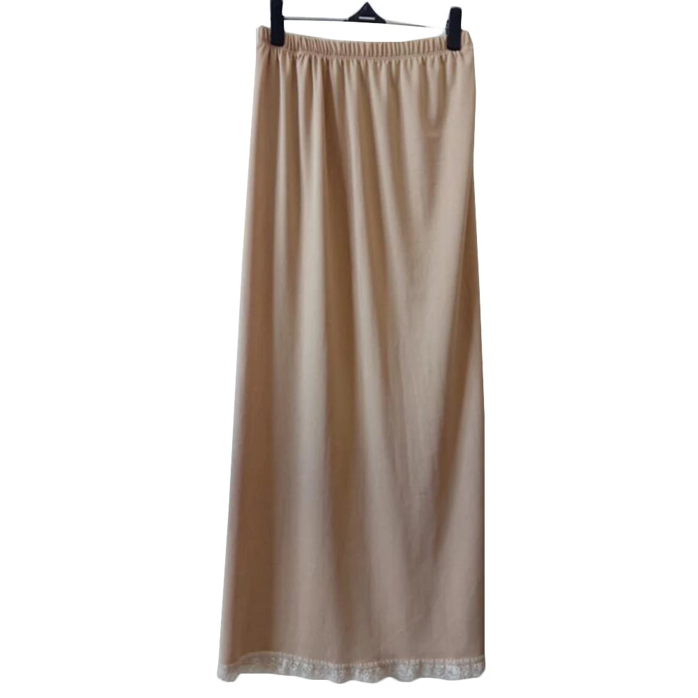 

Women Half Slips Casual Female Underskirt Petticoat Underskirt Loose Fit Sexy Under Dress Summer Lining Skirts