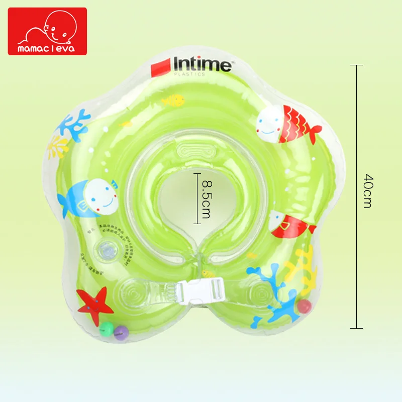 grren Swimming ring MAMACLEVA детская надувная Ванна портативное средство безопасности для бассейна утолщаются складные для новорожденных бассейна для младенцев игрушки для помещений - Цвет: grren Swimming ring