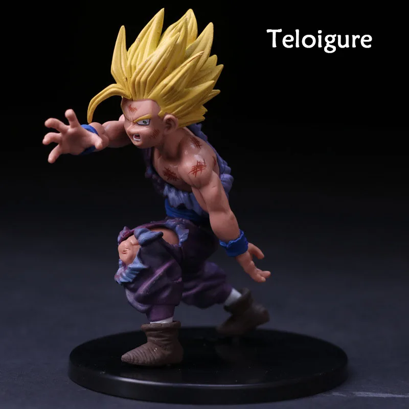 BJD аниме brinquedos Супер Saiyan Сон Гоку фигурка гохана 12 см Жемчуг дракона Z ПВХ Фигурки