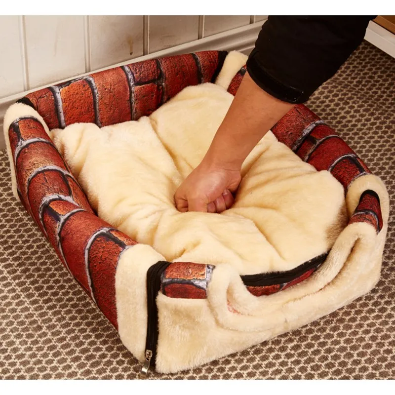 100% новые качественные товары для домашних питомцев собачья кровать съемный