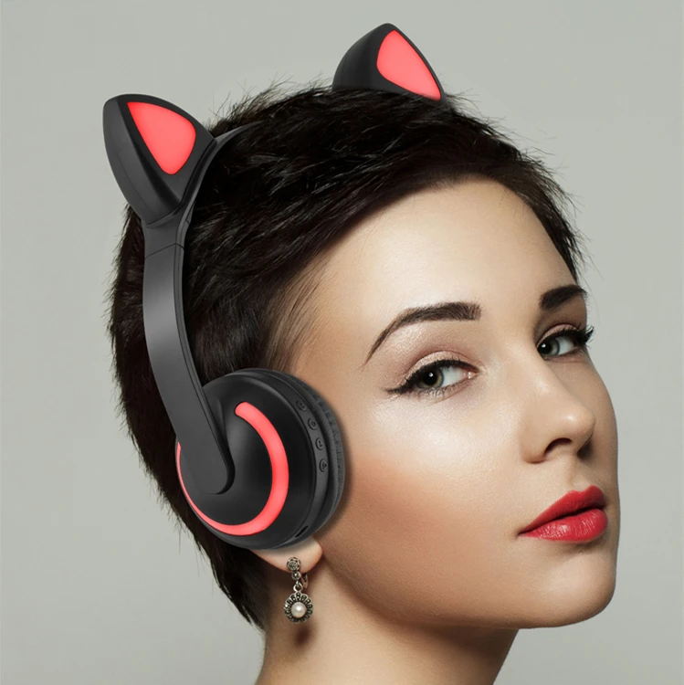 NFUNGYK Bluetooth наушники Спортивная гарнитура с подсветкой бас для iphone компьютера
