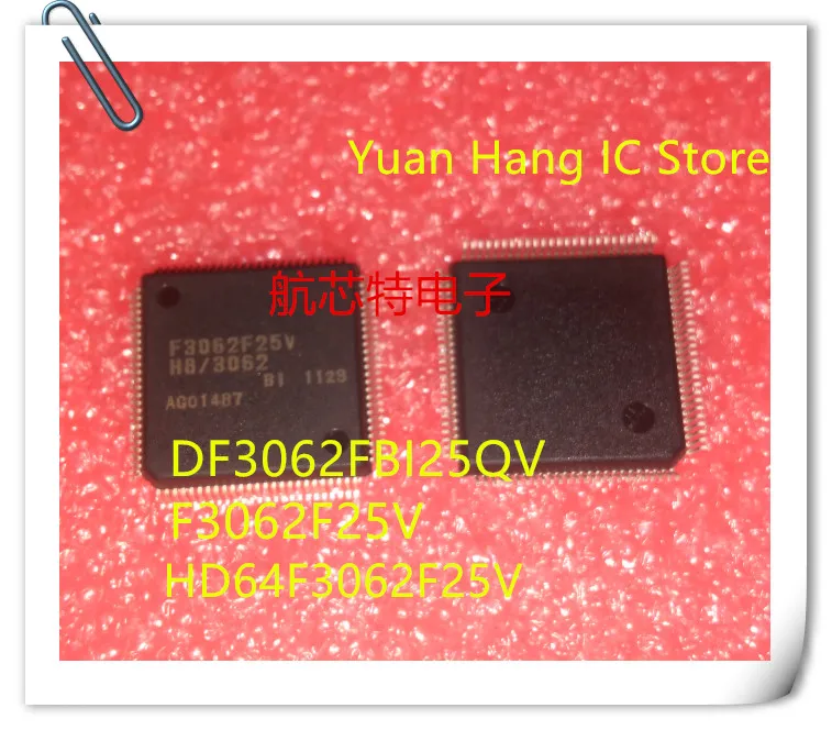 

2PCS/lot HD64F3062F25V 64F3062F25V F3062F25V H8/3062 DF362FBI25QV QFP100