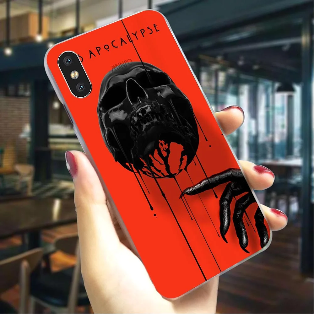 K1021416 ТВ American Horror Story чехол для телефона чехол для iPhone 5S 5 SE 6 6S Plus/6 Plus/6 S Plus 7 8/7 8 плюс X XS XR Xs Max жесткий чехол с принтом - Цвет: K1021416