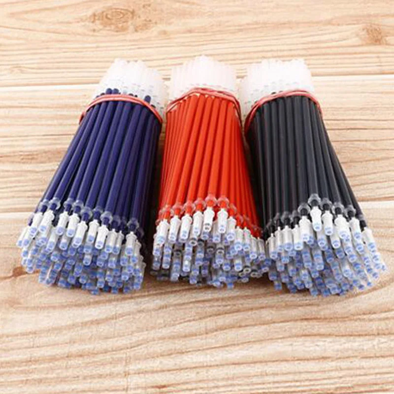 Стержни для ручек 100 0 38 мм синие/черные/красные чернила принадлежности письма