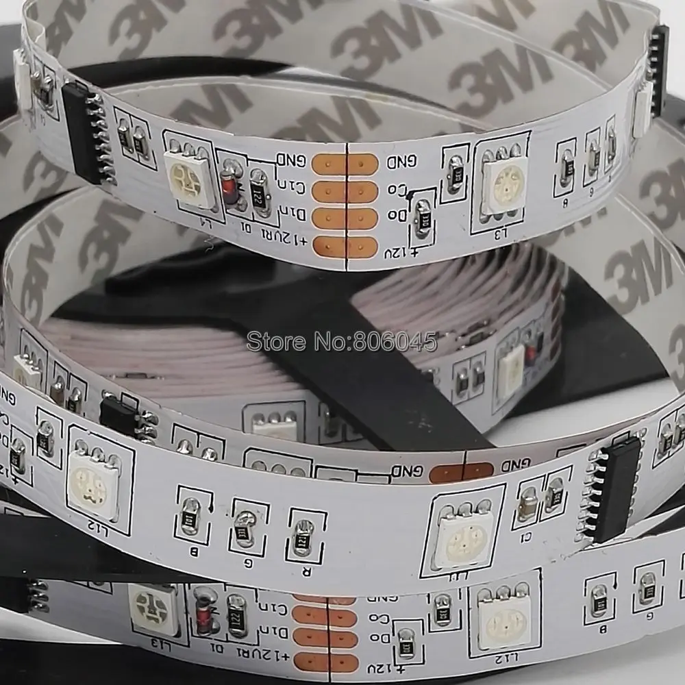 5 м DC12V 6803 мечта волшебный цвет 5050 цифровая светодиодная лента 30LED/m IP20 / IP67
