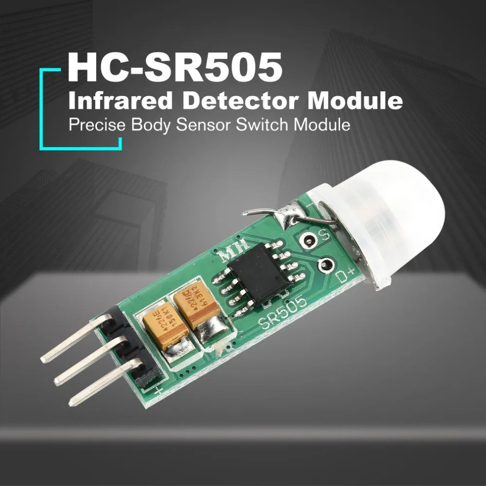 HC SR505 мини инфракрасный PIR датчик движения точный детектор модуль для Arduino тела