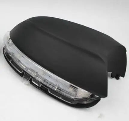 Light no hole right Ремонт зеркало заднего вида боковое зеркало свет стеклянная рамка оболочка для Skoda Octavia MK3 18 - Цвет: Light no hole right