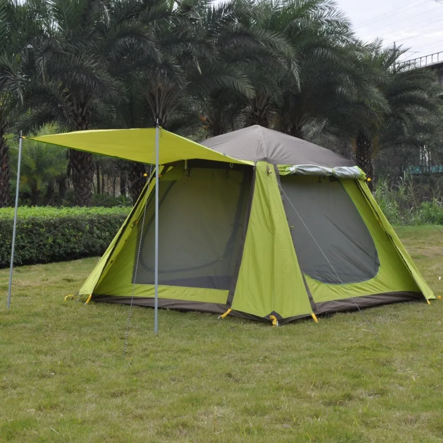 

Подлинные многоканальные палатки Alltel anti storm, двухслойные автоматические палатки для кемпинга для 3-4 человек, для активного отдыха