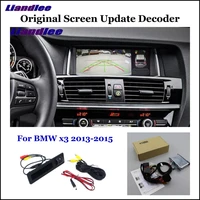 car rear view backup camera for bmw x3 f25 2013 2020 reverse parking cam full hd ccd decoder accessories