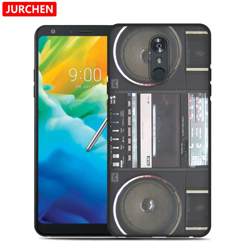 Ультратонкий чехол JURCHEN с рисунком для LG Stylo 5 Stylo5, задняя крышка, милые собака и кошка, мягкий чехол из ТПУ для LG Stylo 5, чехол для телефона - Цвет: 27
