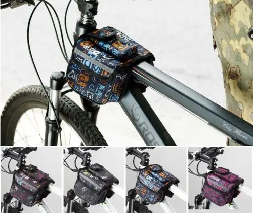 Новинка 2018 велосипедная Рама Pannier двойная сумка на переднюю трубу 4 цвета|bicycle