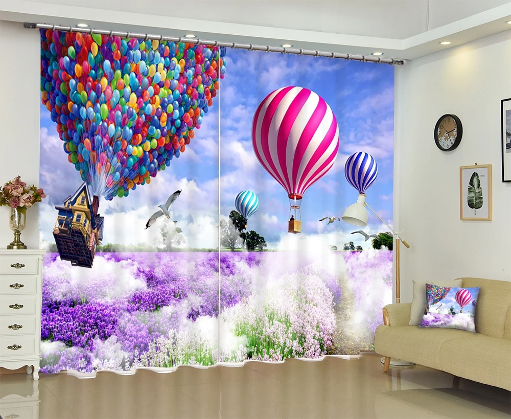 Роскошные затемняющие 3D оконные шторы для гостиной девушки спальни занавески
