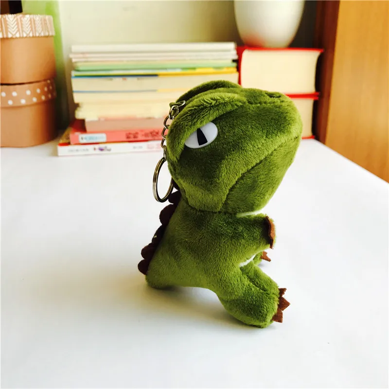 12 см милый динозавр плюшевые игрушки-Драконы Kawaii сумка Подвеска на рюкзак брелок