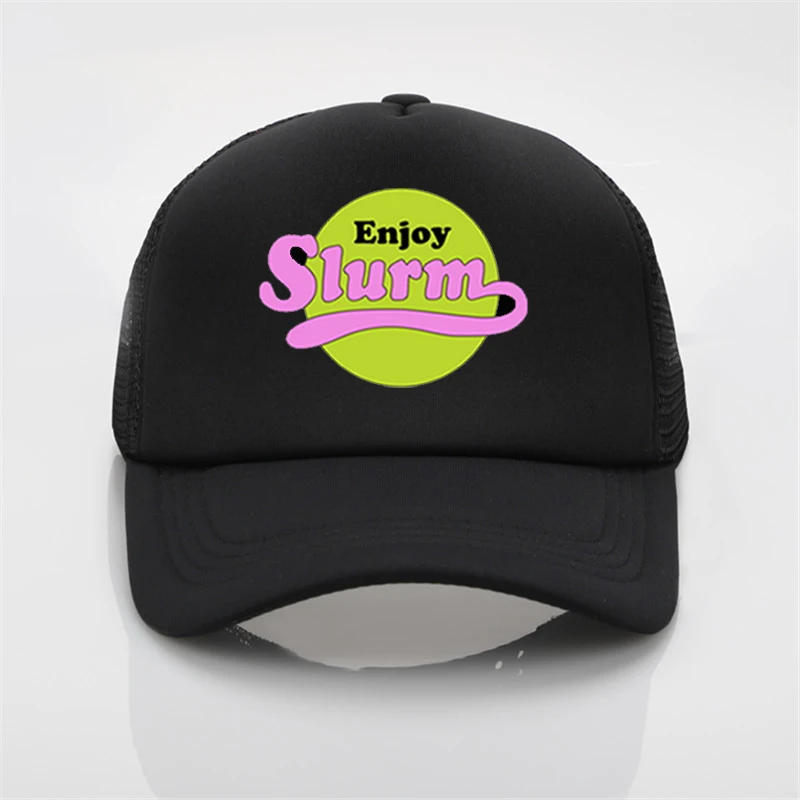 Futurama Наслаждайтесь Slurm печать бейсбольная кепка мужская wo летняя трендовая Кепка