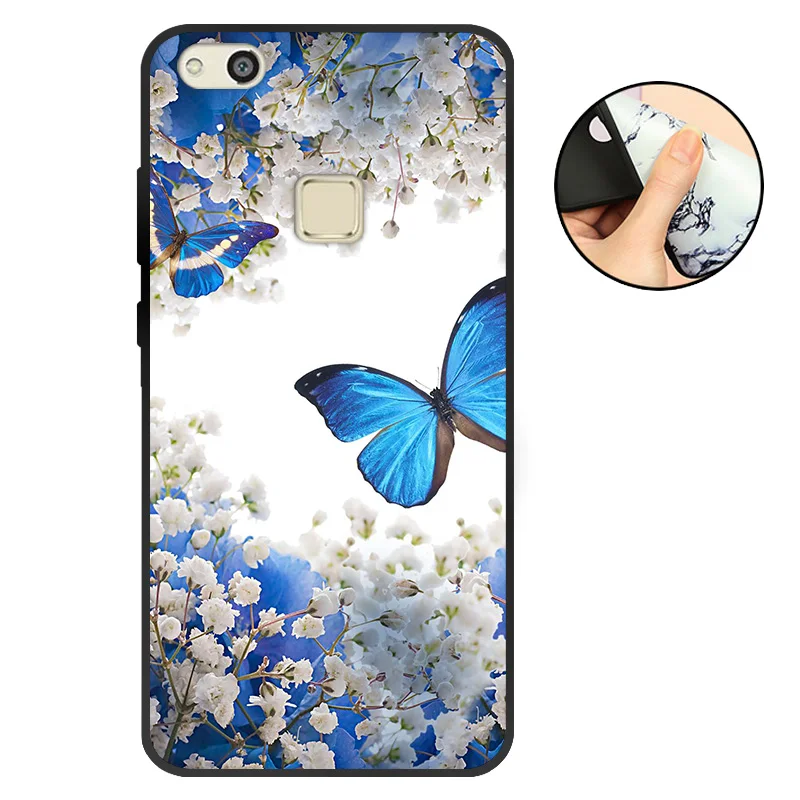 Для Coque Huawei P10 Lite чехол 5 2 &quotмягкий бампер на P 10 для телефона lite P10Lite милый