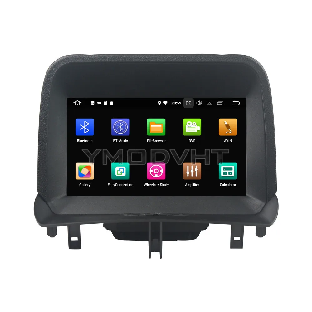 YMODVHT 8 дюймов Android 0 Восьмиядерный PX5 4 ГБ 32 Автомобильный dvd плеер Радио Стерео GPS