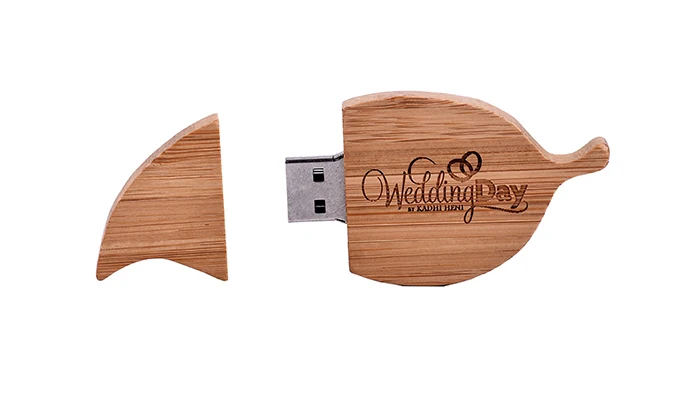 SHANDIAN usb 3,0 деревянный лист+ коробка usb флэш-накопитель карта памяти накопитель 4 ГБ 16 ГБ 32 г 64 Гб подарок(10 шт бесплатный логотип
