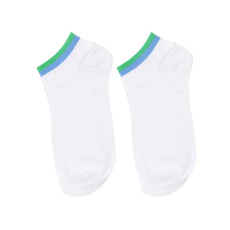 Мужские носки до щиколотки DONG AI черные короткие из чесаного хлопка с низким