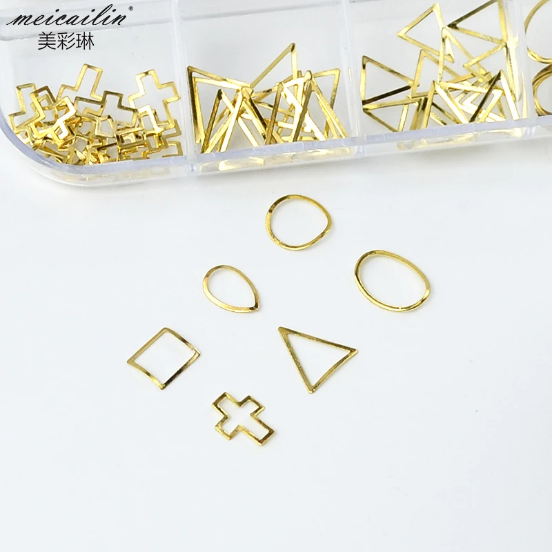 120 шт./коркоркор. 3D инструменты для ногтей арт деко сплав Японский мини гвоздик