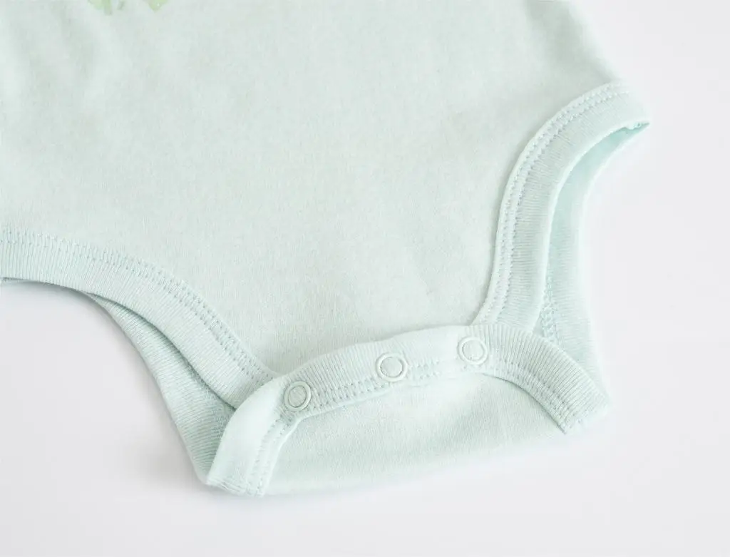 Kavkas/6 шт. Детские боди из хлопка с короткими рукавами Roupa De Bebes летний комплект одежды для маленьких мальчиков