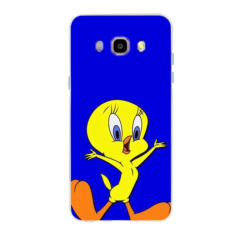 Tweety чехол с изображением птиц Мягкий Силиконовый ТПУ для телефона Samsung Galaxy S6 S6edge