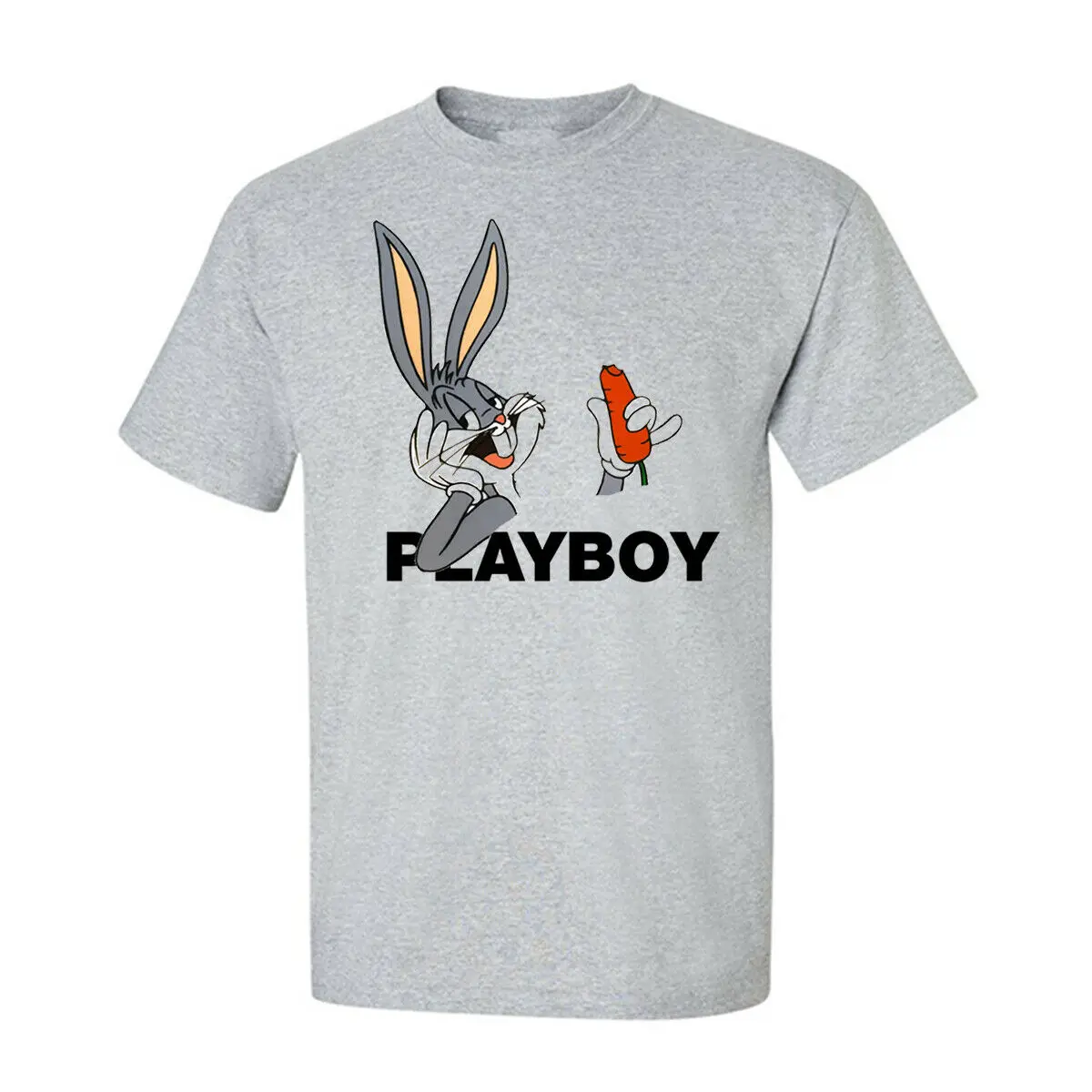 Кролик Bugs Bunny Looney Tunes футболки с графикой забавная универсальная новинка футболка