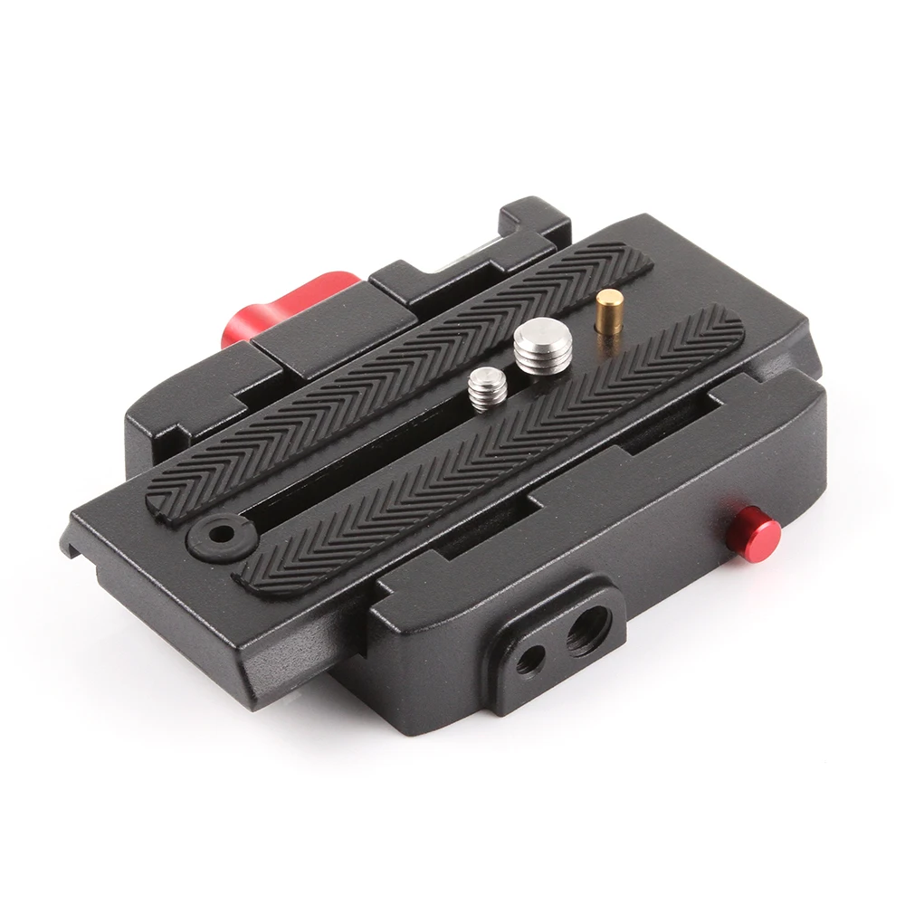 Быстросъемный зажим для крепления P200 QR пластина Manfrotto 501 500AH 701HDV 503HDV 7M1W 577|qr plate|mount