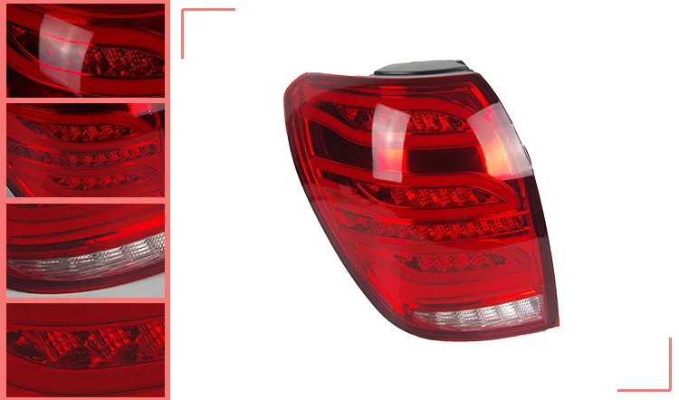 AKD автомобильный Стайлинг задний фонарь для Chevrolet Captiva задний светильник 2008- светодиодный динамический сигнал светодиодный DRL Стоп задний фонарь аксессуары