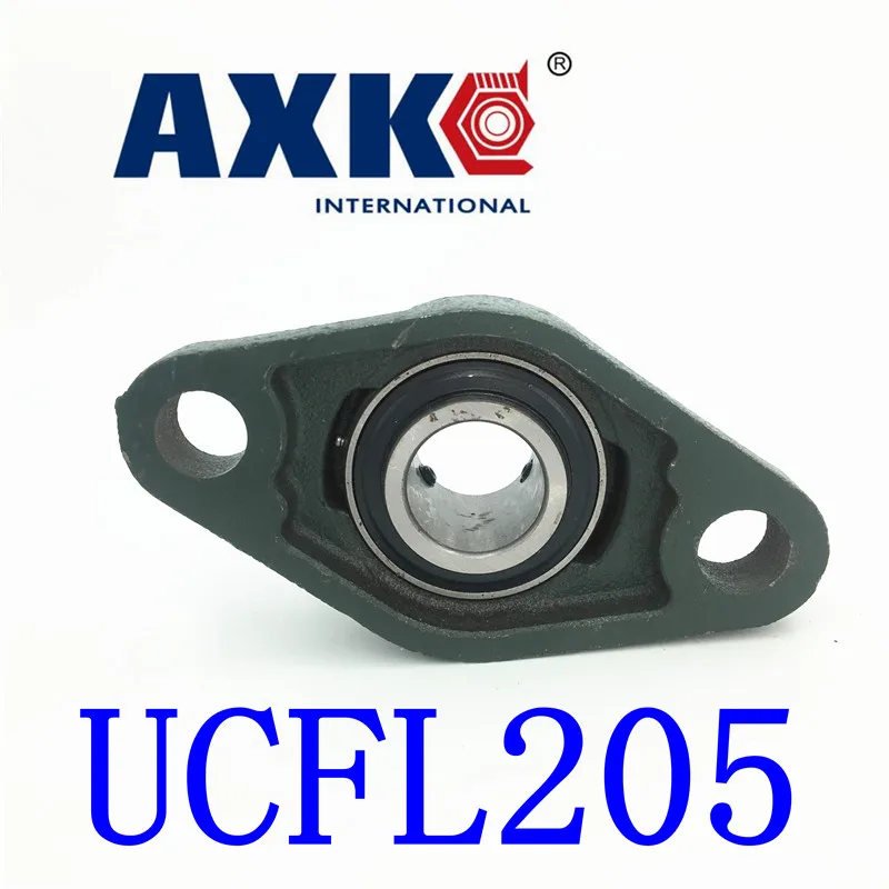 Лидер продаж 2021 подшипник упорного подшипника Axk Ucfl205 25 мм с креплением корпус из
