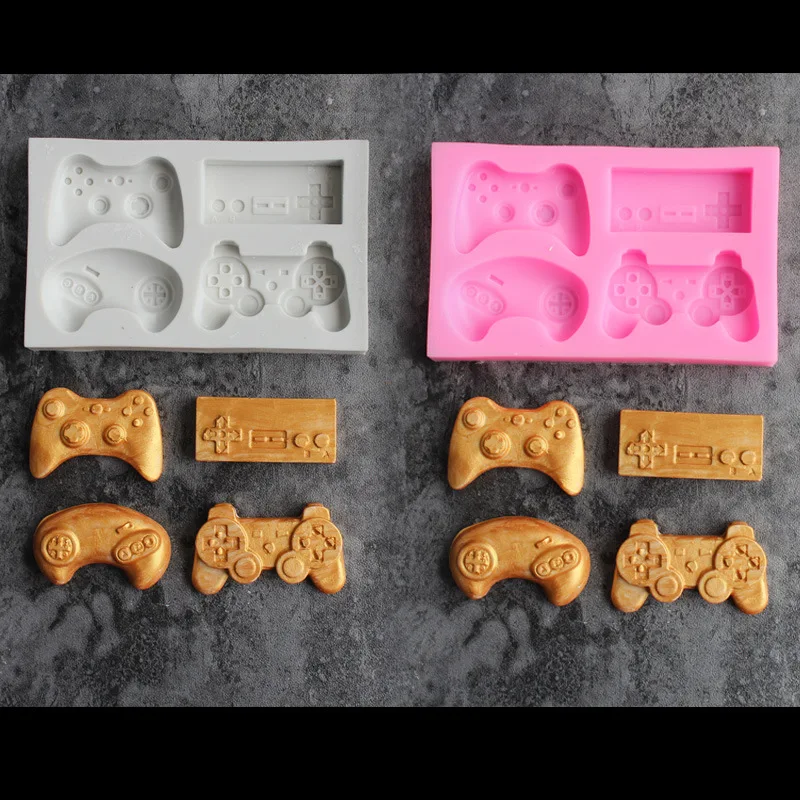 Игровая клавиатура Форма силиконовая форма сделай сам Fondant (сахарная) пресс для
