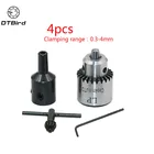 Мини-патрон для электрической дрели 0,3-4 мм JTO конус установленный патрон токарного станка PCB мини-дрель Пресс для вала двигателя Шатун 3,17 мм