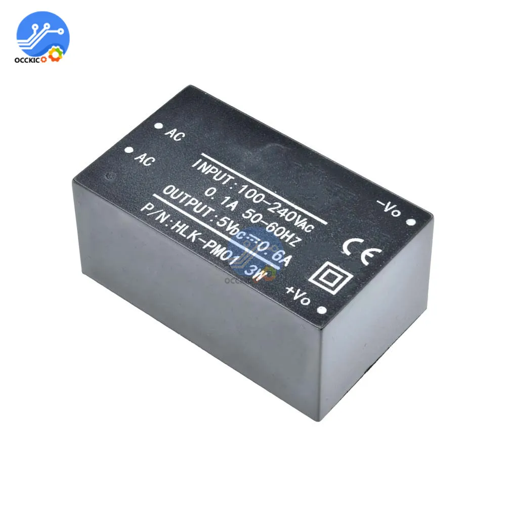 HLK-PM01 HLK-PM03 HLK-PM12 220V 5V/3 3 V/12V для ступенчатого понижения Питание модуль | Электроника