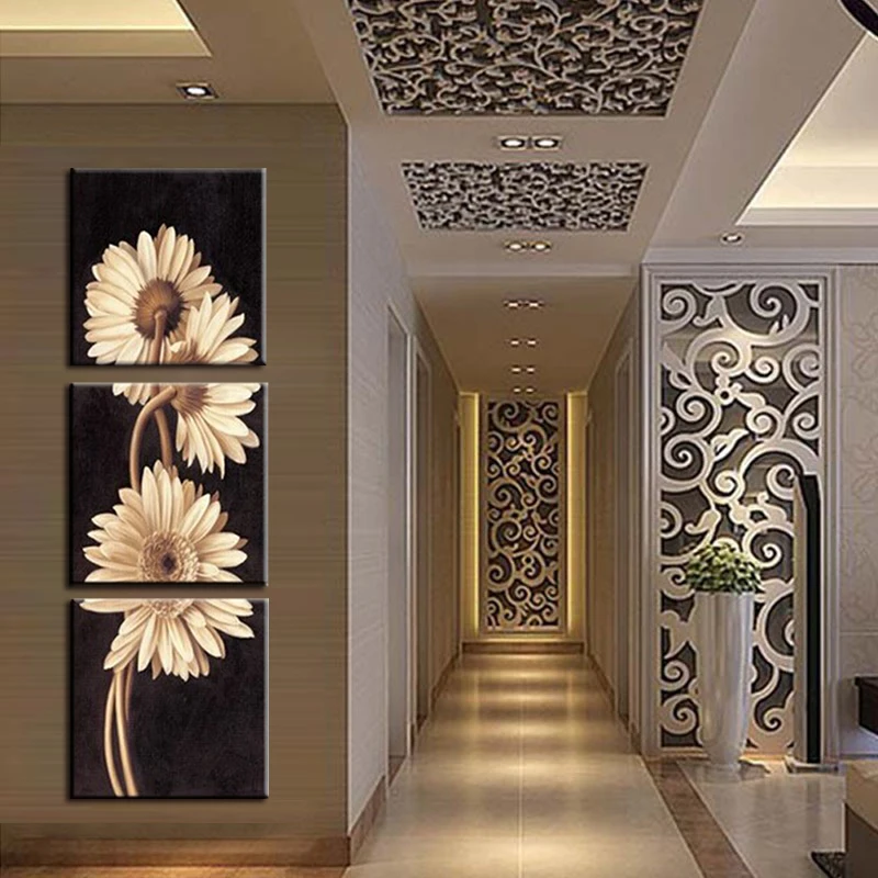 Принт плакат холст стены Книги по искусству sunflowerdecoration картина маслом модульная