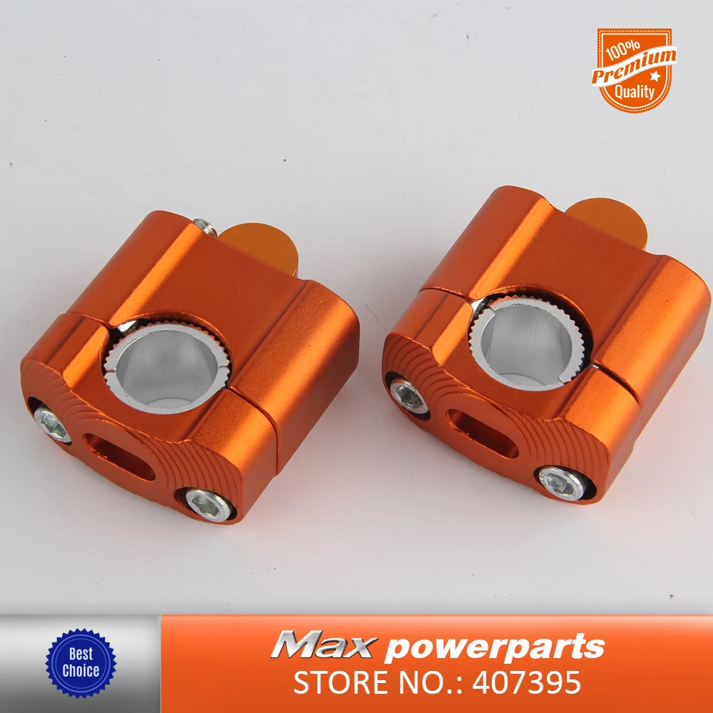 Зажимы для Руля Мотоцикла внедорожника 22 мм 28 7/8 1 1/8 бар|handle bar risers|bar risermotorcycle clamps |