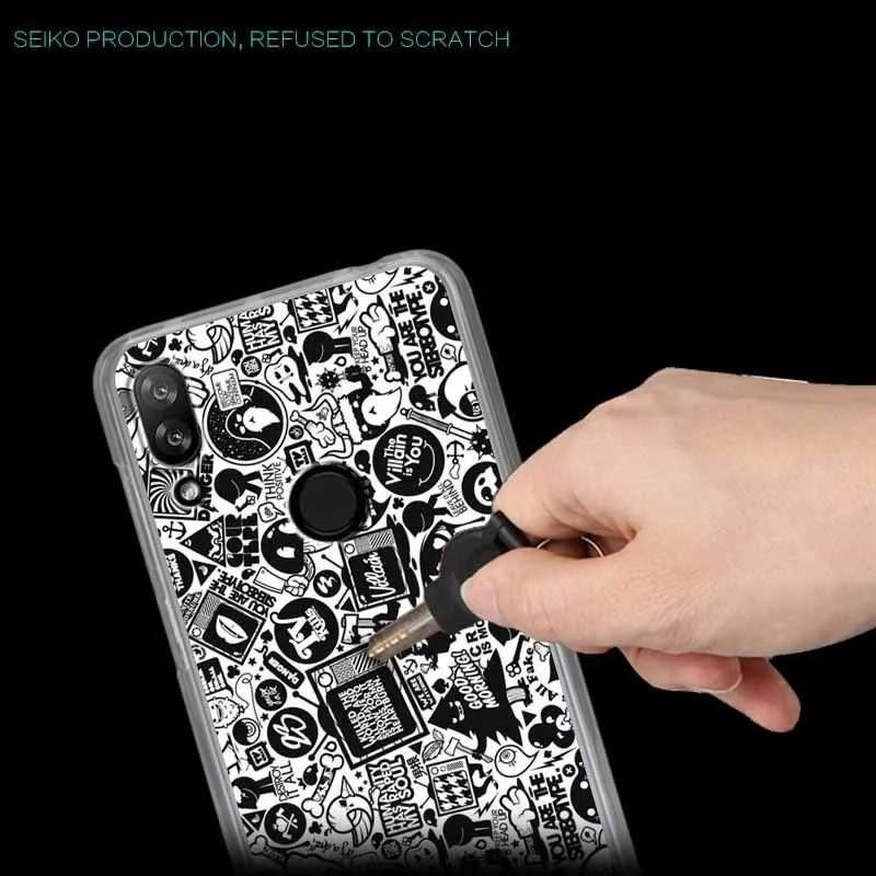 DOOGEE N10 case cover luxury painted back silicone Doogee coque tpu shockproof 5.84&quot |