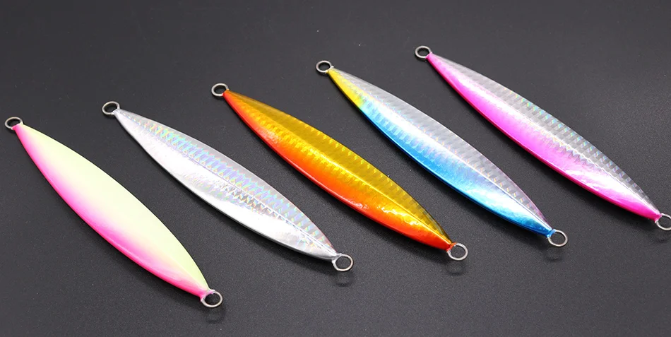 Casstfun Falling Jigs Вертикальная приманка 80 г 100 г 120 г 150 г 200 г металлические приспособления 5 шт./партия медленное движение джигггинг приманка лодка рыболовное грузило приманка