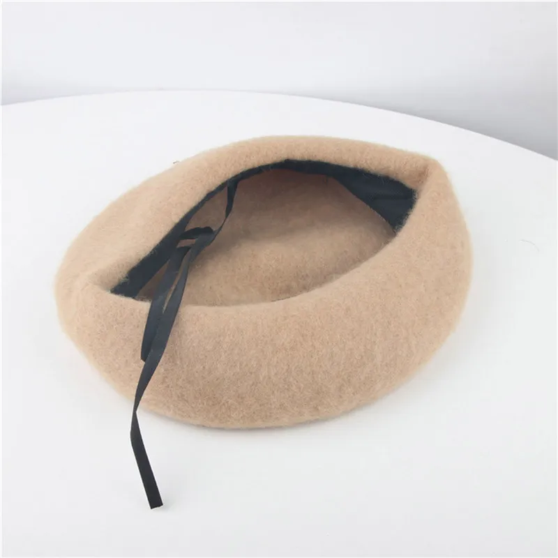 

Toddler Kid Girls Baby Infant Winter Beret Solid Hat Beanie British Painter Cap Children's beret #4j11