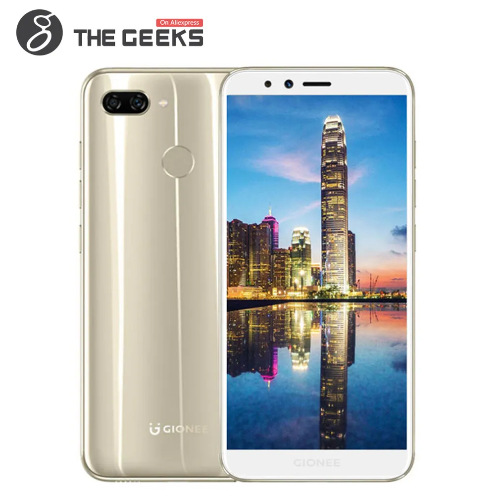 GIONEE S11 LITE 5 7 дюйма 4 Гб Оперативная память 32 GB Встроенная Snapdragon 430 1 ГГц Octa Core HD +