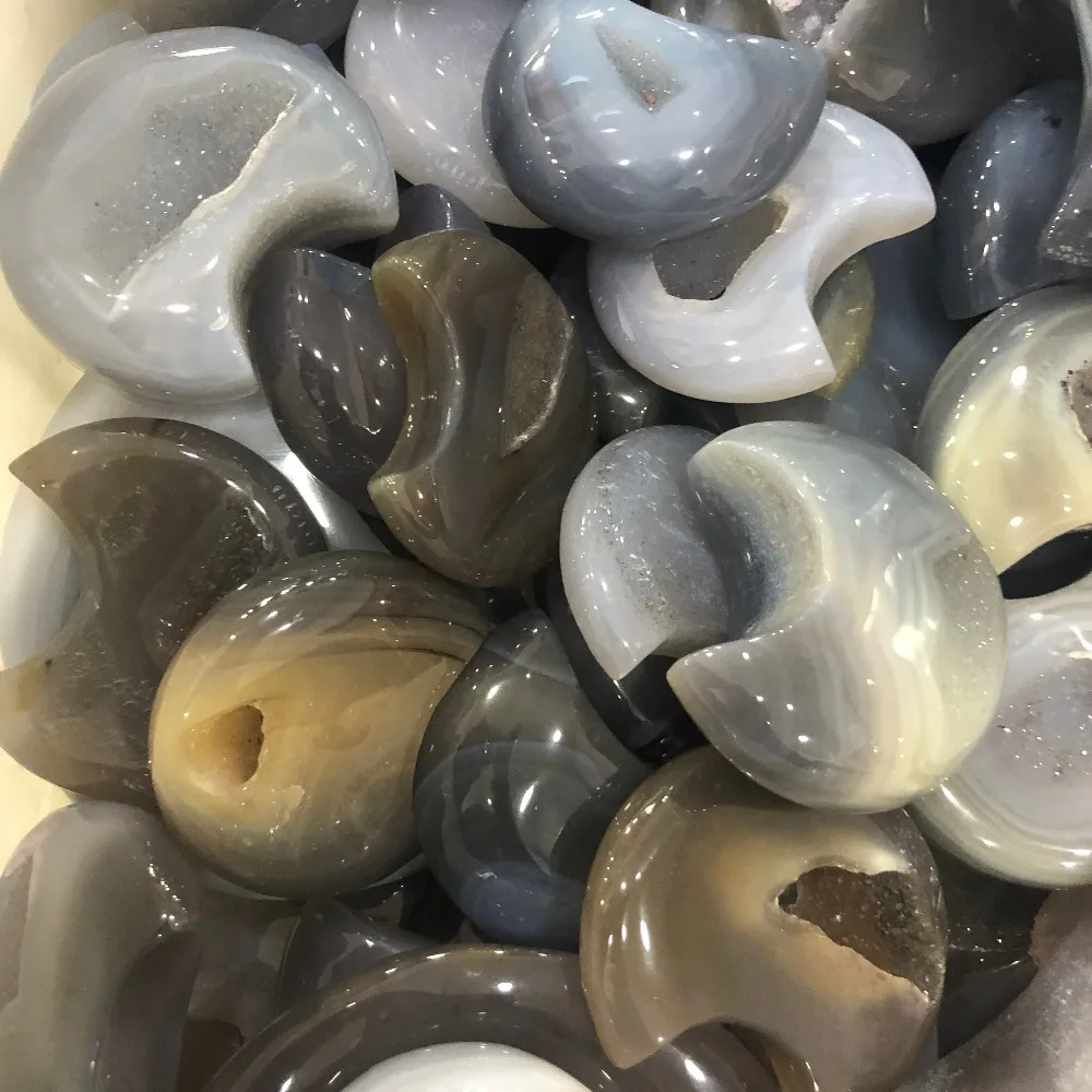 

1pcs Natural conch is spliced together and used for decoration