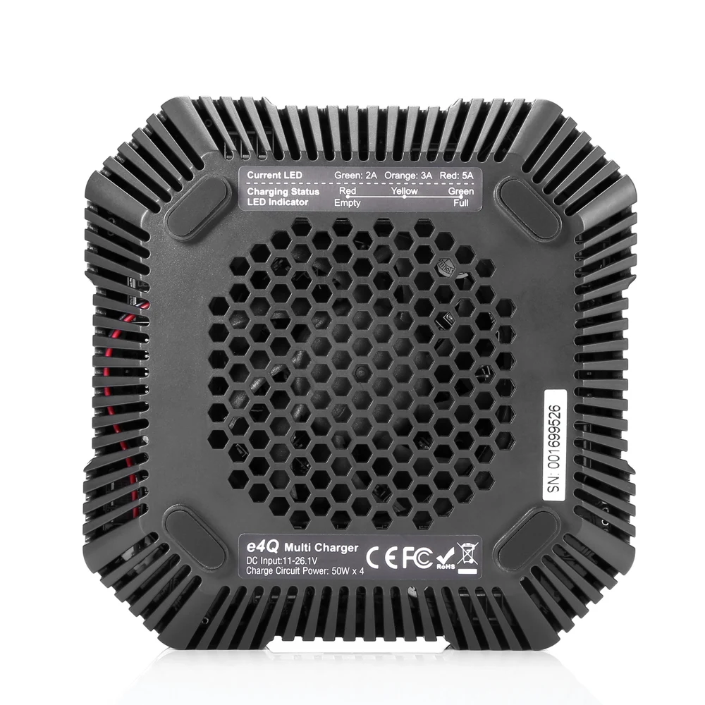 Original SKYRC E4Q 4 Channel DC Multi Charger Independent Ports Balance For 2-4S LiPo Battery 2A 3A 5A Adjustable | Электроника