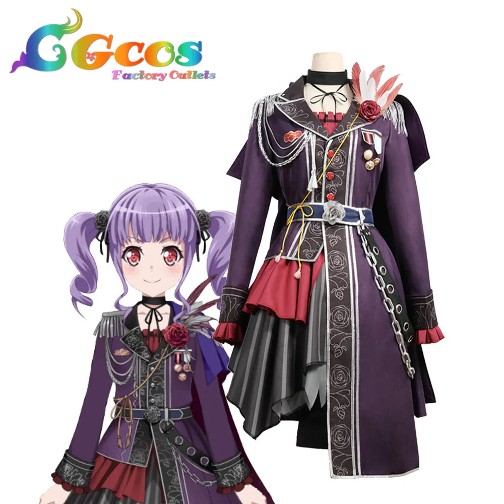 Бесплатная доставка Косплэй костюм Bang Dream Roselia 3th live Ako udagawa для Хэллоуина и