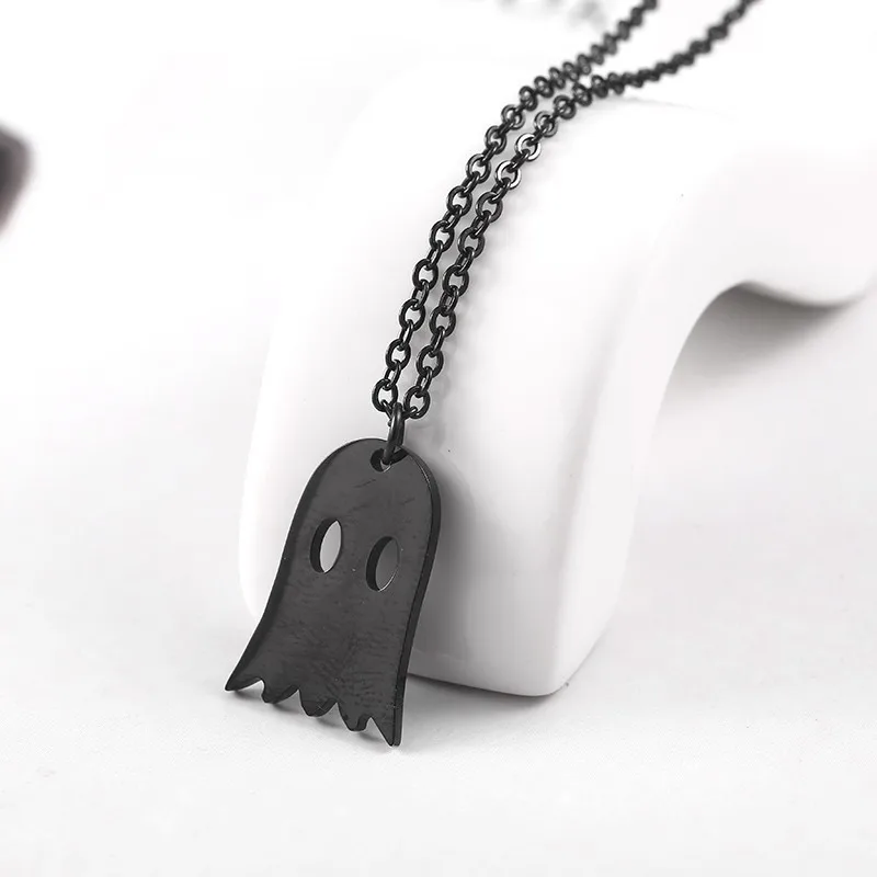 RIR Halloween Ghost Necklace Spooky Charms Jewelry Cute Children Girls Festival Pendant Necklaces | Украшения и аксессуары
