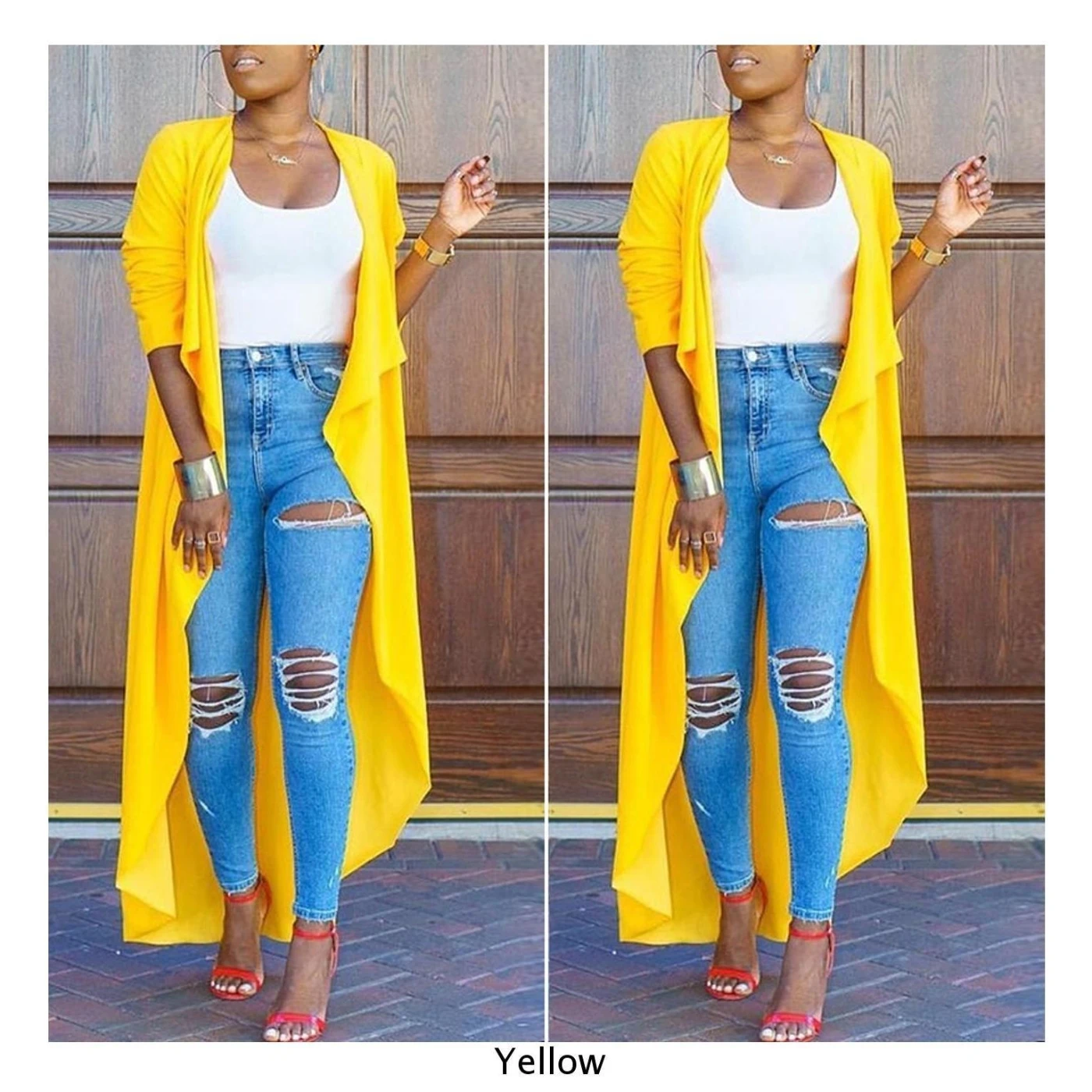 Женская куртка необычная женская верхняя одежда Осеннее свободное кимоно с