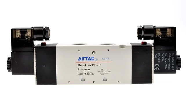 Новый оригинальный аутентичный электромагнитный клапан 4V420-15 DC24V | Строительство