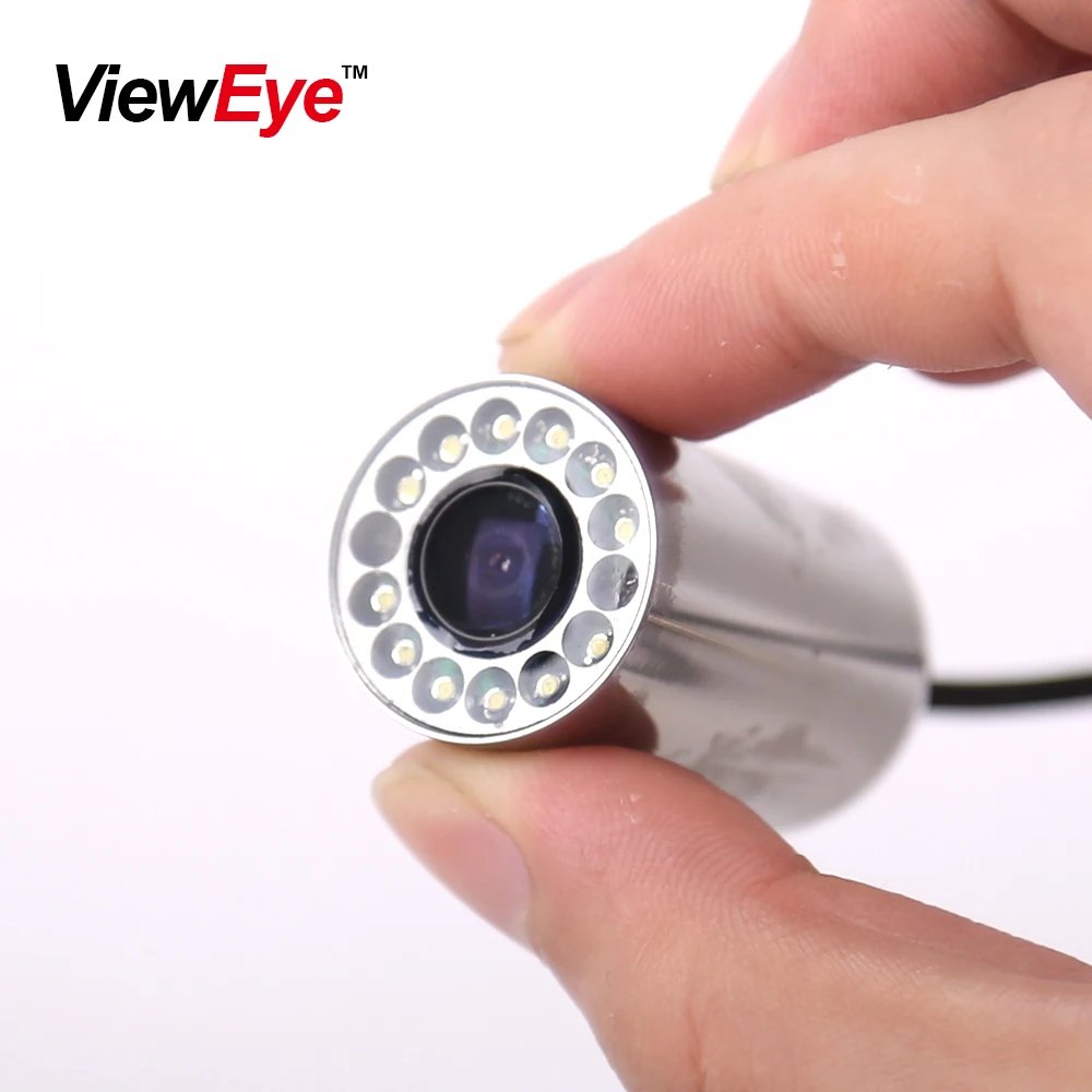 Рыболокатор ViewEye видимый под водой 1000 ТВЛ 7 дюймов 12 светодиодов|fish finder|fishing camera 7fish